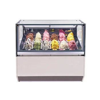 Mini Creme de Gelo Vertical Freezer de Sorvete de Gabinete para Venda